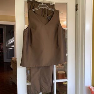 Pant set - chestnut color (brown)